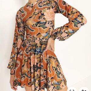 Imperial Dragon Bishop Dress